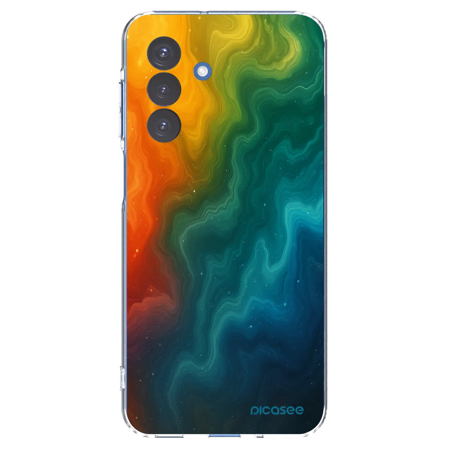 Picasee silikonski prozorni ovitek za Samsung Galaxy A17 5G - Solar