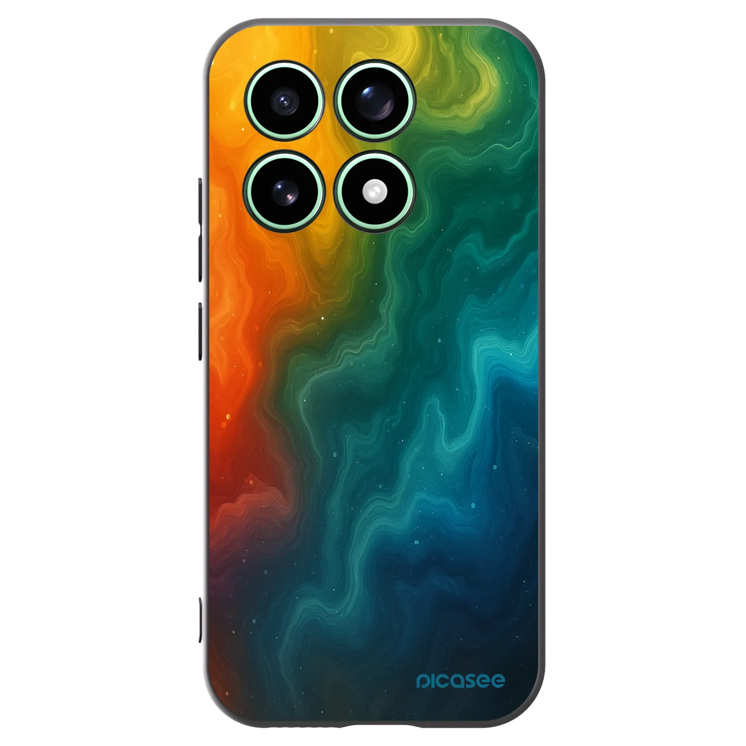 Picasee silikonski črni ovitek za Xiaomi 17 - Solar