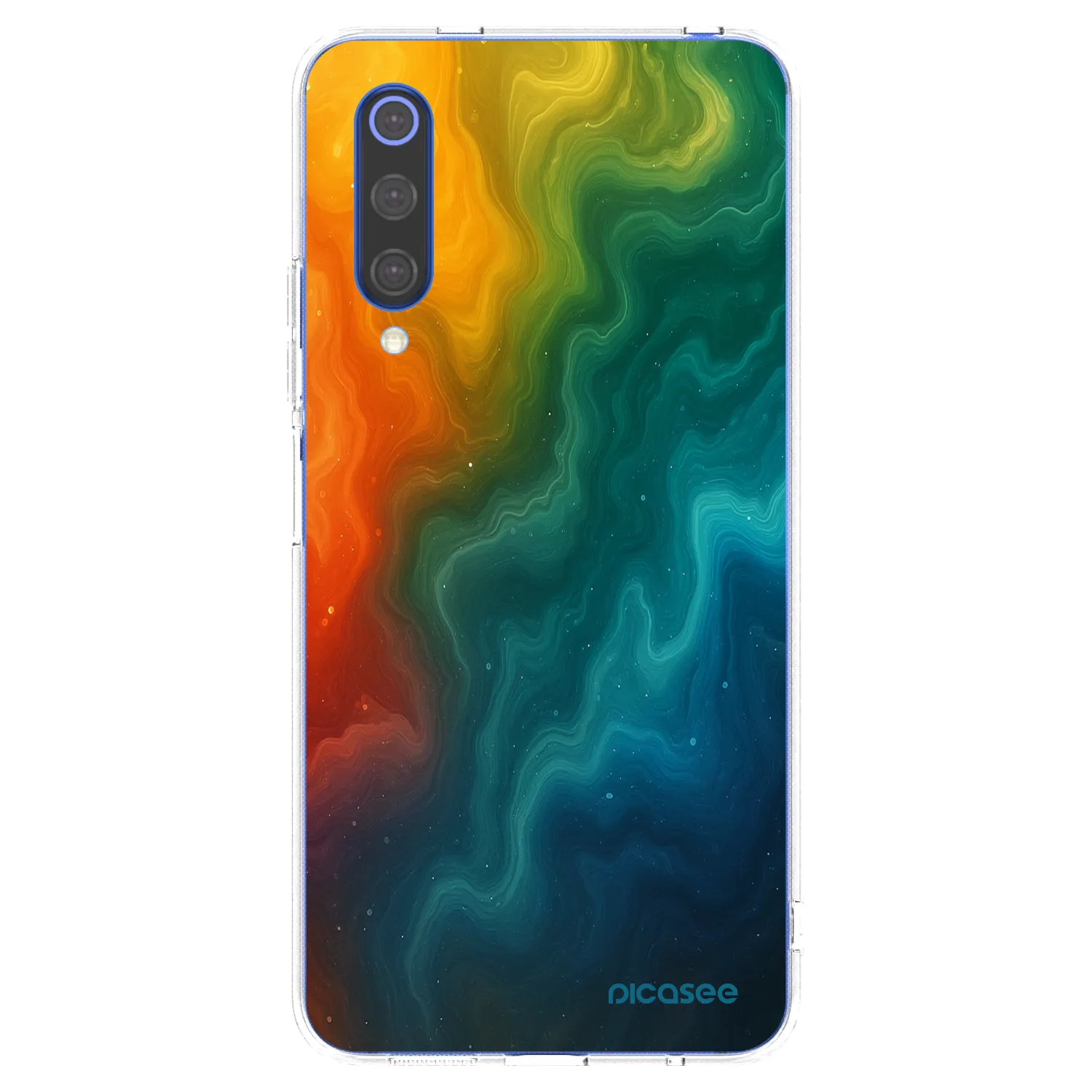 Picasee silikonski prozorni ovitek za Xiaomi Mi 9 SE - Solar