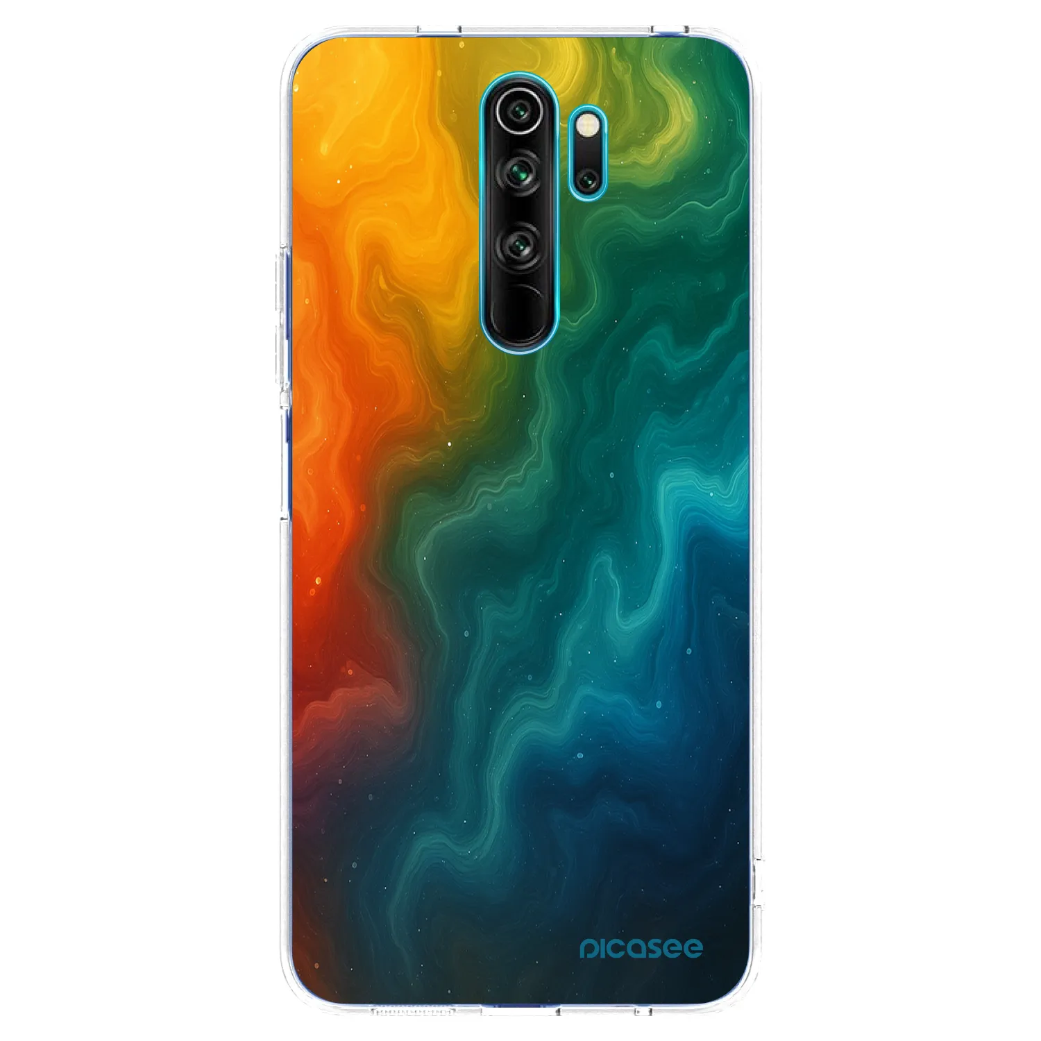 Picasee silikonski prozorni ovitek za Xiaomi Redmi Note 8 Pro - Solar
