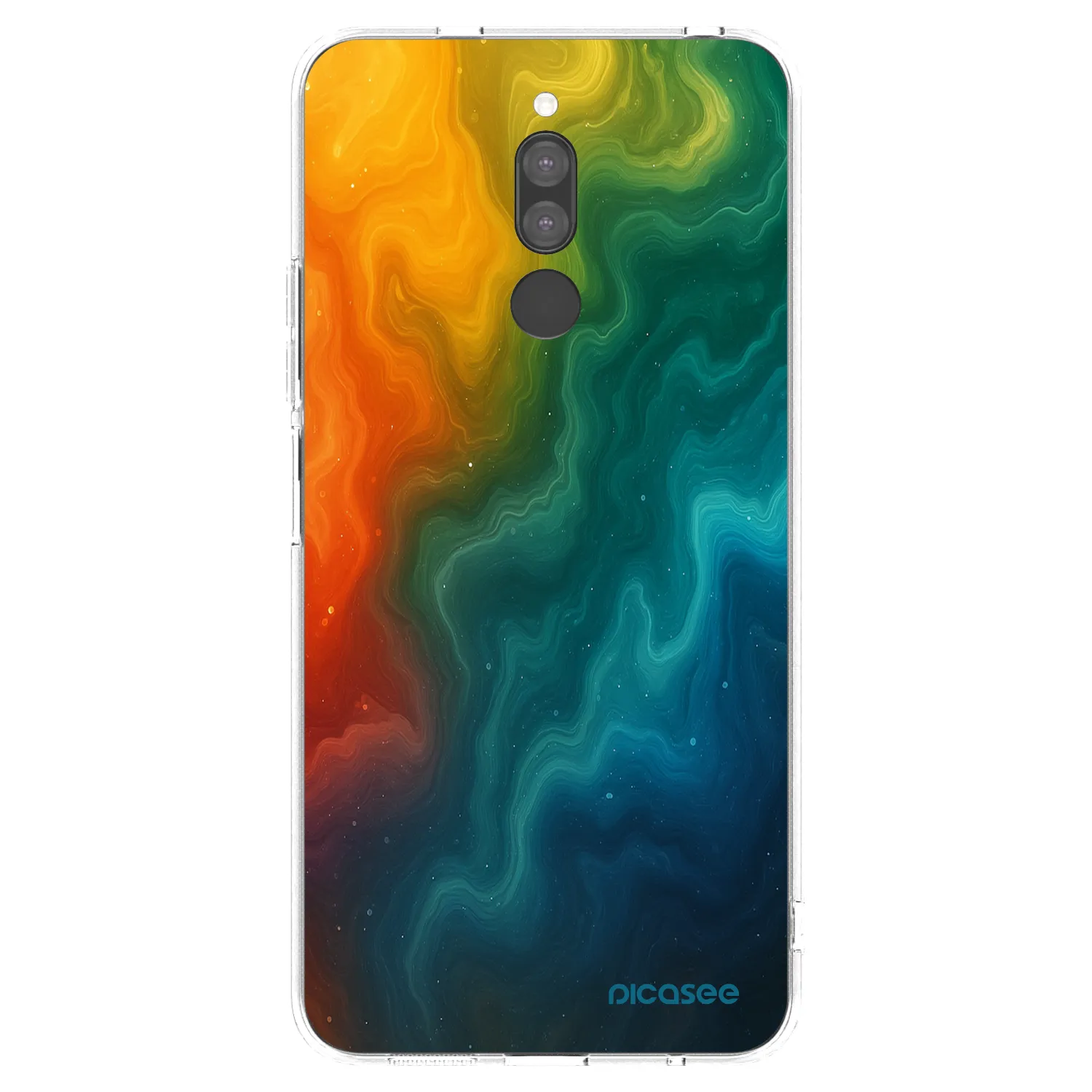 Picasee silikonski prozorni ovitek za Xiaomi Redmi 8 - Solar