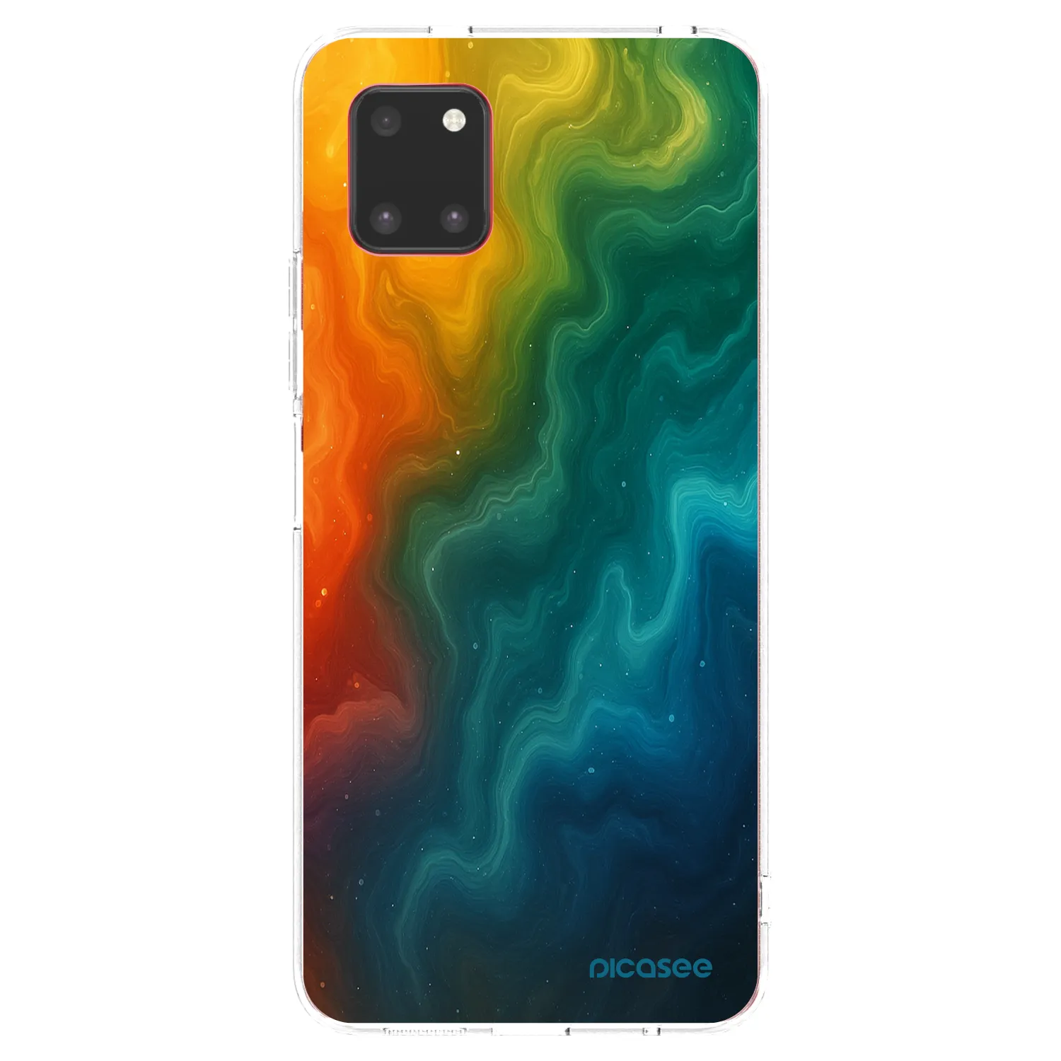 Picasee silikonski prozorni ovitek za Samsung Galaxy Note 10 Lite N770F - Solar