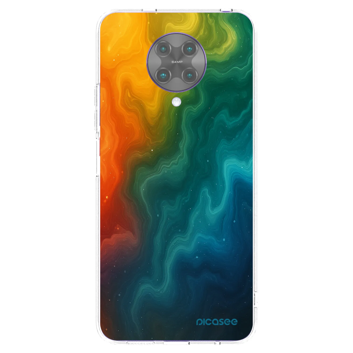 Picasee silikonski prozorni ovitek za Xiaomi Poco F2 Pro - Solar