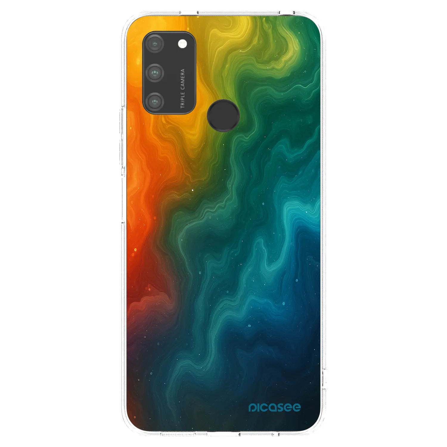 Picasee silikonski prozorni ovitek za Honor 9A - Solar