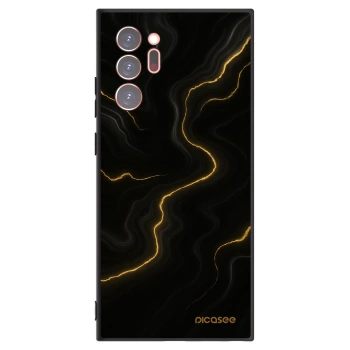 Picasee silikonski črni ovitek za Samsung Galaxy Note 20 Ultra - Thunder