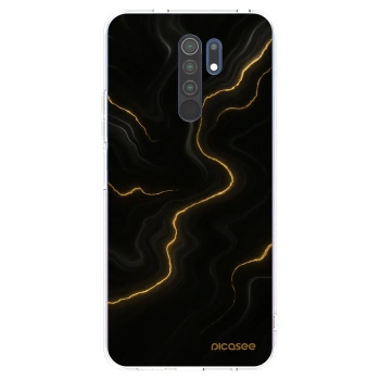 Picasee silikonski prozorni ovitek za Xiaomi Redmi 9 - Thunder