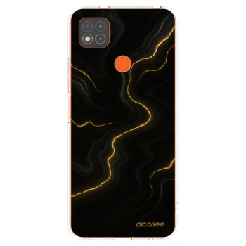 Picasee silikonski prozorni ovitek za Xiaomi Redmi 9C - Thunder