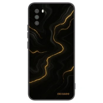 Picasee silikonski črni ovitek za Xiaomi Poco M3 - Thunder
