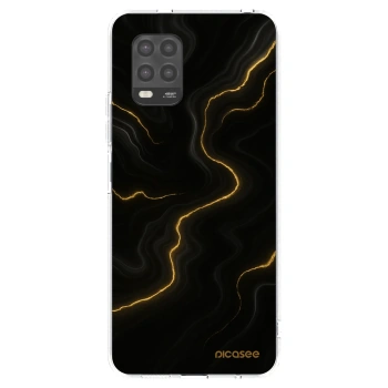 Picasee silikonski prozorni ovitek za Xiaomi Mi 10 Lite - Thunder