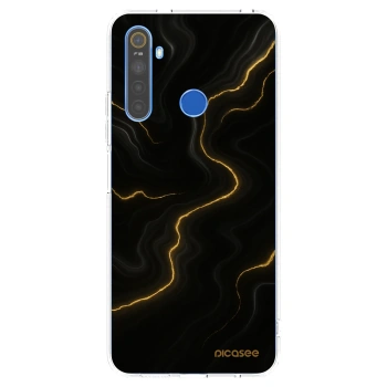 Picasee silikonski prozorni ovitek za Realme 5 - Thunder
