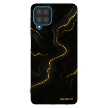 Picasee silikonski prozorni ovitek za Samsung Galaxy A12 A125F - Thunder