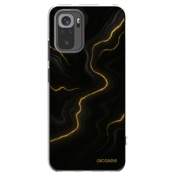 Picasee silikonski prozorni ovitek za Xiaomi Redmi Note 10S - Thunder