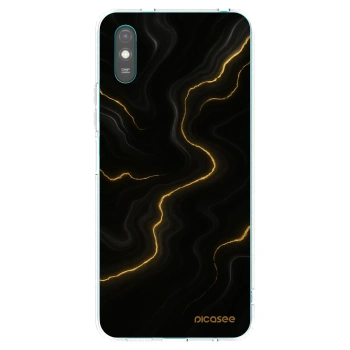 Picasee silikonski prozorni ovitek za Xiaomi Redmi 9AT - Thunder