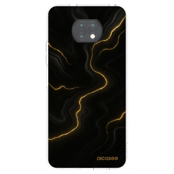 Picasee silikonski prozorni ovitek za Xiaomi Redmi Note 9T - Thunder