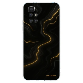 Picasee silikonski prozorni ovitek za Xiaomi Redmi 10 - Thunder