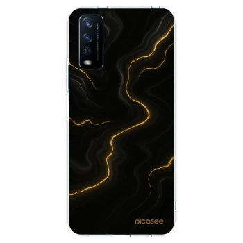 Picasee silikonski prozorni ovitek za Vivo Y11s - Thunder