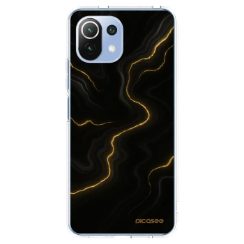 Picasee silikonski prozorni ovitek za Xiaomi 11 Lite 5G NE - Thunder