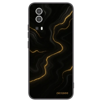 Picasee silikonski črni ovitek za Vivo Y72 5G - Thunder