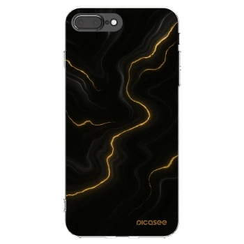 Picasee silikonski prozorni ovitek za Apple iPhone 7 Plus - Thunder
