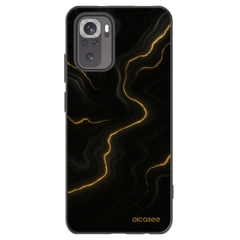 Picasee silikonski črni ovitek za Xiaomi Redmi Note 11S 4G - Thunder