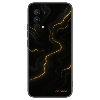 Picasee silikonski črni ovitek za Realme GT Master Edition 5G - Thunder