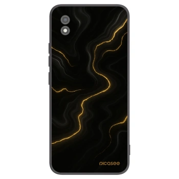 Picasee silikonski črni ovitek za Realme C11 (2021) - Thunder