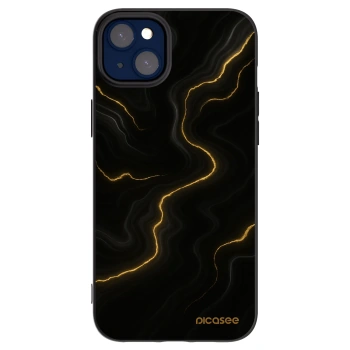 Picasee silikonski črni ovitek za Apple iPhone 14 Plus - Thunder