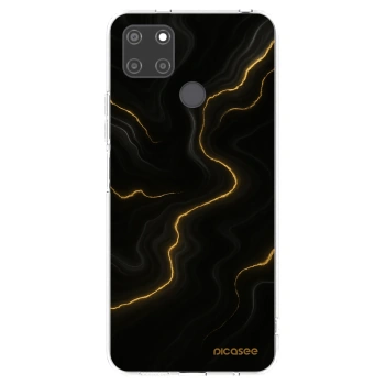 Picasee silikonski prozorni ovitek za Realme C21Y - Thunder