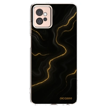 Picasee silikonski prozorni ovitek za Motorola Moto G32 - Thunder