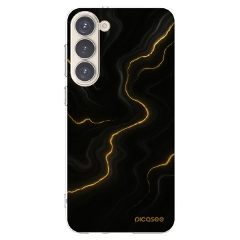 Picasee silikonski prozorni ovitek za Samsung Galaxy S23+ 5G - Thunder