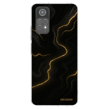 Picasee silikonski prozorni ovitek za Xiaomi Redmi Note 11S 5G - Thunder