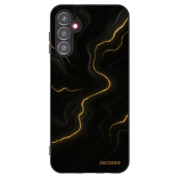 Picasee silikonski črni ovitek za Samsung Galaxy A14 5G A146P - Thunder