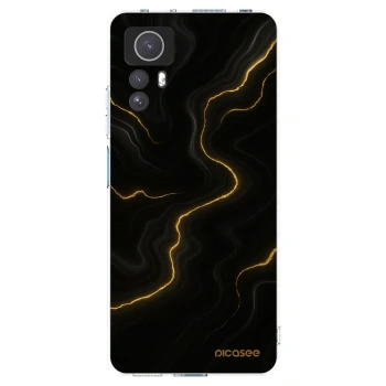 Picasee silikonski prozorni ovitek za Xiaomi Redmi Note 12S - Thunder