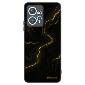 Picasee silikonski črni ovitek za Xiaomi Redmi Note 12 4G - Thunder