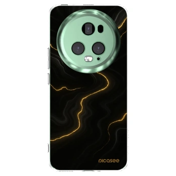 Picasee silikonski prozorni ovitek za Honor Magic5 Pro - Thunder