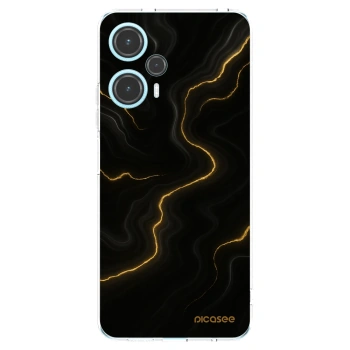 Picasee silikonski prozorni ovitek za Xiaomi Poco F5 - Thunder