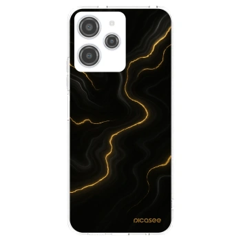Picasee silikonski prozorni ovitek za Xiaomi Redmi 12 4G - Thunder