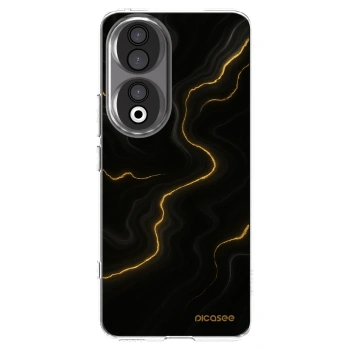 Picasee silikonski prozorni ovitek za Honor 90 5G - Thunder