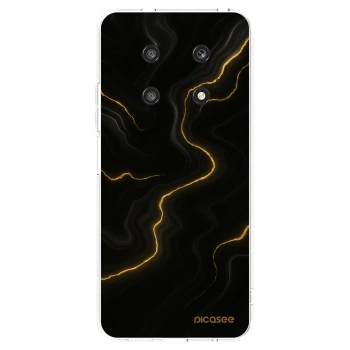 Picasee silikonski prozorni ovitek za Honor Magic4 Lite 5G - Thunder