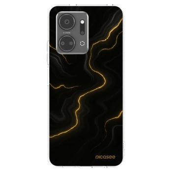 Picasee silikonski prozorni ovitek za Honor X7a - Thunder