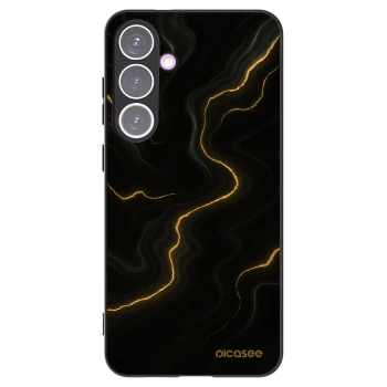 Picasee silikonski črni ovitek za Samsung Galaxy S24+ S926B 5G - Thunder