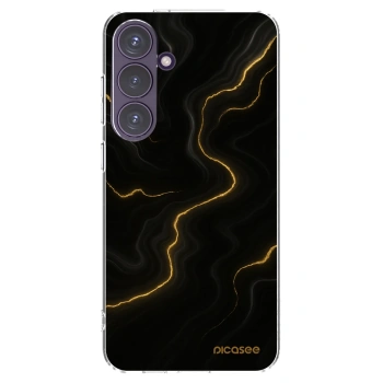 Picasee silikonski prozorni ovitek za Samsung Galaxy S24+ S926B 5G - Thunder