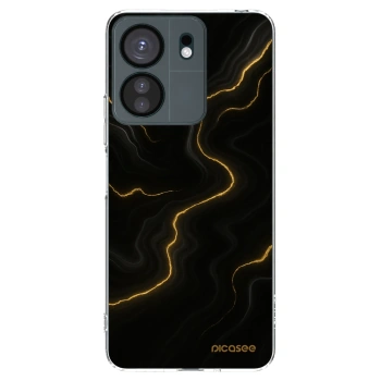 Picasee silikonski prozorni ovitek za Xiaomi Redmi 13C 4G - Thunder