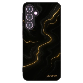 Picasee silikonski črni ovitek za Samsung Galaxy A35 5G A356B - Thunder