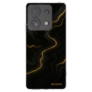 Picasee silikonski prozorni ovitek za Xiaomi Redmi Note 13 Pro 4G - Thunder