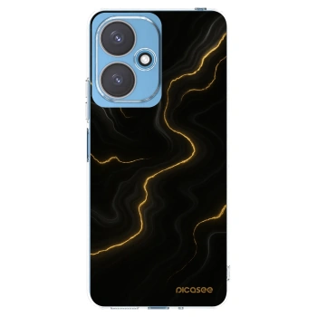 Picasee silikonski prozorni ovitek za Xiaomi Redmi 13C 5G - Thunder