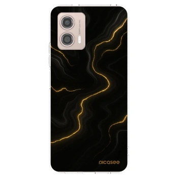 Picasee silikonski prozorni ovitek za Motorola Moto G53 5G - Thunder