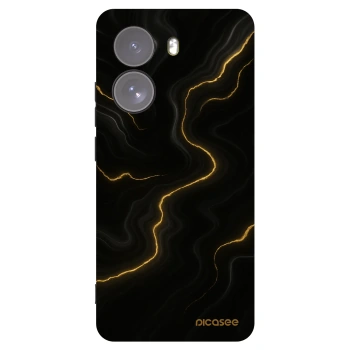 Picasee silikonski črni ovitek za Xiaomi Poco X7 - Thunder