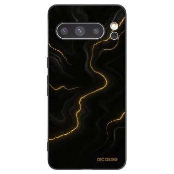 Picasee silikonski črni ovitek za Google Pixel 8 Pro - Thunder