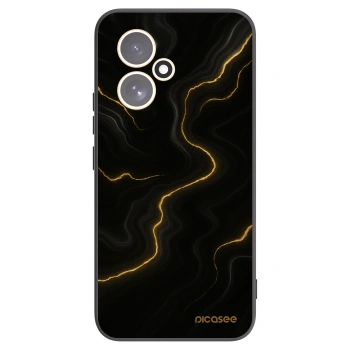 Picasee silikonski črni ovitek za Honor 400 5G - Thunder